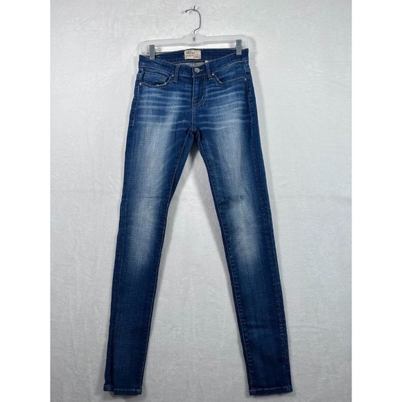 Buckle Denim - BKE Jeans Women 25 (27x30) Blue Buckle Stella Skinny Stretch Distressed Mid Rise